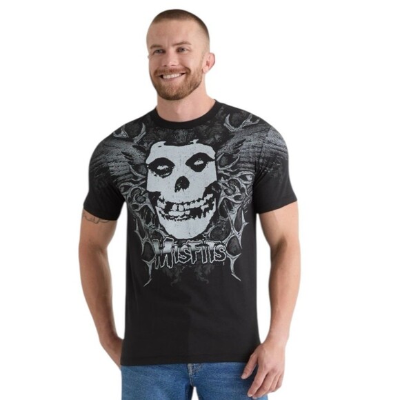 Misfits Band Graphic Tee Men's 3XL Black Skull Shirt Punk Rock - Picture 3 of 4